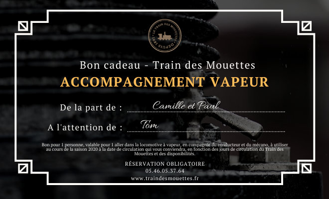 Accompagnement vapeur